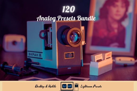 Download 120 ANALOG Lightroom Grain Preset Bundle - Premium Resources