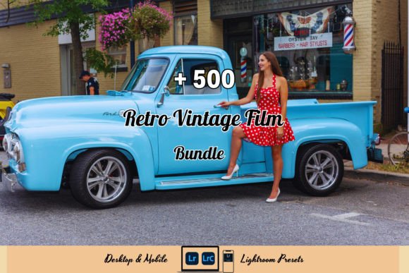 Download 500+ Retro Vintage Film Lightroom Preset - Premium Bundle